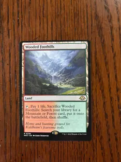 Wooded Foothills 236 Modern Horizons 3 MTG - Image 1