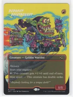 #340 2025 Aetherdrift Burnout Bashtronaut Rare - Image 1