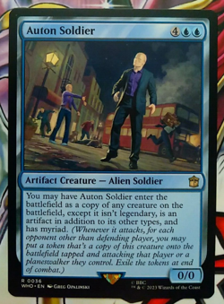 Auton Soldier - Universes Beyond Doctor Who - MTG - Magic - Near Mint - Image 1