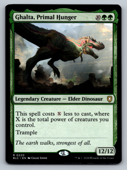 Ghalta, Primal Hunger R 0220 Bloomburrow Regular - Image 1