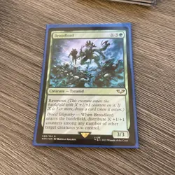 x1 Broodlord R MTG Commander: Universes Beyond: Warhammer 40,000 M/NM Surge Foil - Image 1