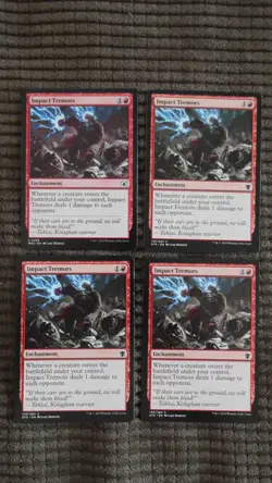 Magic: the Gathering / MtG Impact Tremors x4 Mixed Sets - Image 1