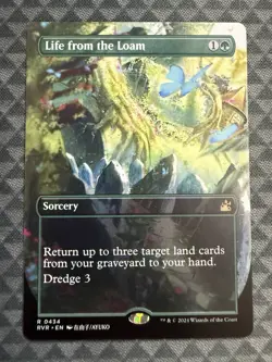 MTG Life from the Loam #0434 Anime Borderless Rare Ravnica Remastered (RVR) - Image 2