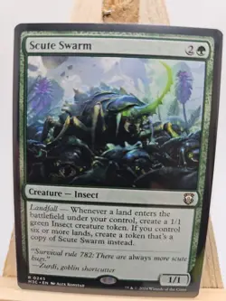 MTG Scute Swarm 0245 Dragonstorm Commander Near Mint Condition - Image 1