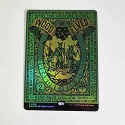 Wood Elves Foil Secret Lair: Prints Charming MTG Forest 2280 - Image 1
