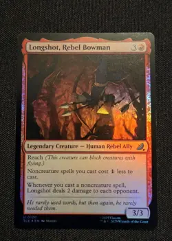 MTG - Longshot, Rebel Bowman - FOIL - Avatar The Last Airbender Eternal #120 NM - Image 1