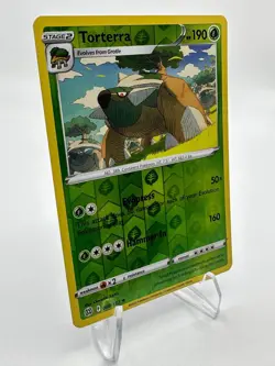 Torterra 008/172 - SWSH Brilliant Stars - Reverse Holo Rare - Pokemon TCG - NM - Image 2