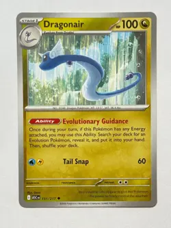 Pokemon TCG Dragonair 151/217 Regular Uncommon ME: Ascended Heroes - Image 1