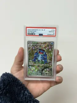 2025 Pokemon SV11B JP Seismitoad 109/086 Art Rare PSA 10 - Image 3