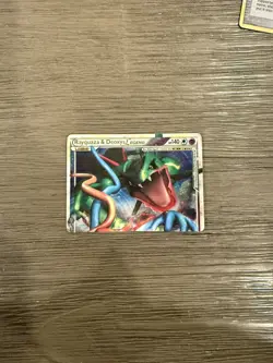 Pokemon TCG 2010 Rayquaza & Deoxys Legend (Top) 89/90 Undaunted Holo HP-DMG - Image 1