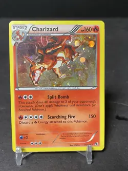 Pokemon TCG - Charizard Legendary Treasure 19/113 Cosmos Holo 2013 Promo MP - Image 1