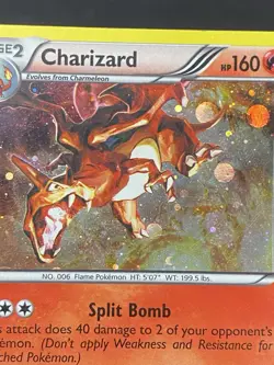 Pokemon TCG - Charizard Legendary Treasure 19/113 Cosmos Holo 2013 Promo MP - Image 2