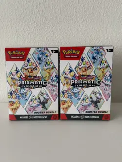 Pokemon TCG Prismatic Evolutions Booster Bundle - New / Factory Sealed x 2 - Image 1