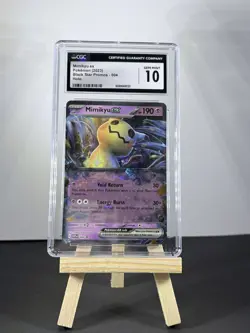 Pokemon 2023 Mimikyu Ex #004 Black Star Promo Holo CGC Gem Mint 10 TCG - Image 1