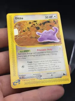 Pokemon TCG Ditto Skyridge 51/144 Regular Common Vintage WOTC English LP EW3 - Image 2