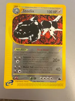 2003 Pokemon Skyridge Steelix 31/144 Regular non-holo - Image 1
