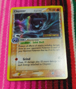 2006 Pokemon EX Dragon Frontiers Cloyster Delta Species Holo #14/101 - Image 1
