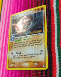 2006 Pokemon EX Dragon Frontiers Cloyster Delta Species Holo #14/101 - Image 3
