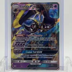 Pokemon TCG Sun And Moon Lunala GX #66/149 LP - Image 1