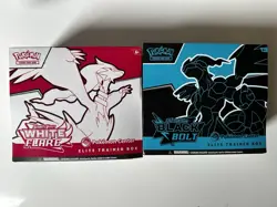 Pokemon Center Black Bolt & White Flare Elite Trainer Box ETB Set - Sealed - Image 1