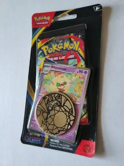 Pokemon TCG Phantasmal Flames Whimsicott Blister Pack - Factory Sealed NM - Image 3