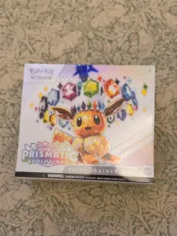 Pokemon TCG Prismatic Evolutions Elite Trainer Box ETB Sealed - Image 1