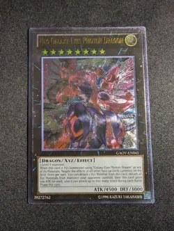 Yugioh - Neo Galaxy-Eyes Photon Dragon GAOV-EN041 Unlimited Ultimate Rare NM - Image 1