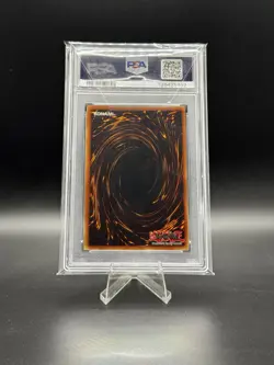 2002 YU-GI-OH! LOB-LEGEND OF BLUE EYES WHITE DRAGON GAIA THE FIERCE KNIGHT PSA 8 - Image 2