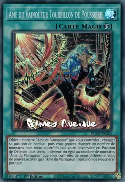 Yu-Gi-Oh ! Ame du Vainqueur Tourbillon de Poussiere WISU-FR024 VF/SUPER - Image 1