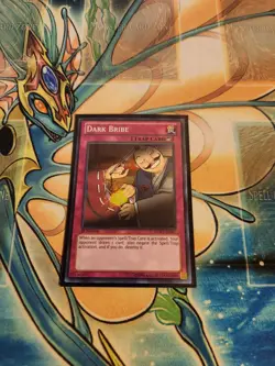 Yugioh! Dark Bribe BPW2-EN087 Super Rare 1st LP - Image 1