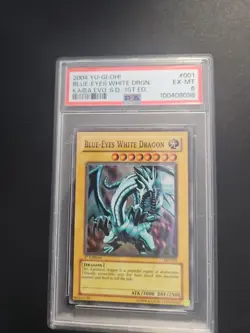 Yu-Gi-Oh 2004 Blue Eyes White Dragon Kaiba Evo S.d 1st Edition - Image 1