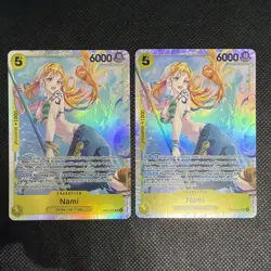Nami (053) EB03-053 Extra Booster: One Piece Heroines Edition Foil 2x Playset - Image 1