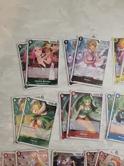 One Piece Heroines Edition Bulk Rare Lot, 37 Cards. - Image 2