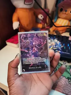 One Piece TCG | Monkey.D.Luffy | English 2nd Anniversary | Leader OP09-061 - Image 1