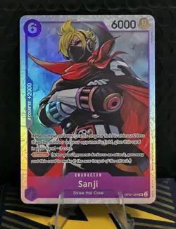 Sanji OP07-064 500 Years in the Future Foil One Piece CCG TCG Card - Image 1