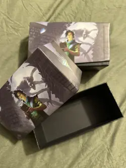 2x EMPTY MTG Duskmourn Bundle Card Box Lot Holds Deck NO PACKS Rare Magic - Image 1