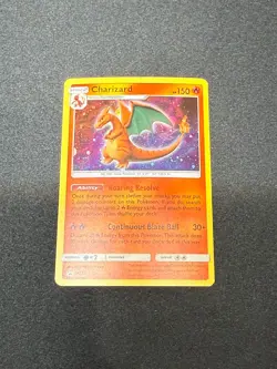 Pokemon Card Charizard - SM226 - Sun & Moon Promo Ultra Rare Card MP - Image 1
