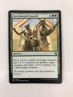Incremental Growth MTG Magic the Gathering Card NM Near Mint Khans Tarkir KTK - Image 1
