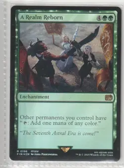 MTG A Realm Reborn #196 Final Fantasy Foil Rare NM - Image 1