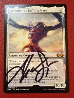 Magic The Gathering - Ulamog, the Infinite Gyre - ARTIST PROOF - Signed - Aleksi - Image 1