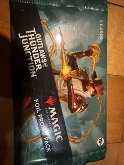 Magic The Gathering Outlaws of Thunder Junction FOIL Promo Pack Sealed MTG - Image 1