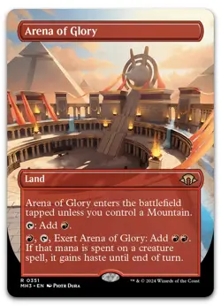 Arena of Glory (Borderless) #351 (NM) Modern Horizons 3 MH3 Magic MTG - Image 1