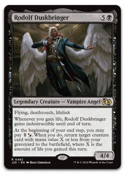 Rodolf Duskbringer #482 (NM) Foundations Jumpstart J25 Magic MTG - Image 1