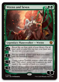 Wrenn and Seven #226 (NM) Innistrad Remastered INR Magic MTG - Image 1