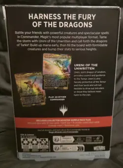 Magic the gathering Tarkir Dragonstorm Temur Roar Commander Deck - Image 2