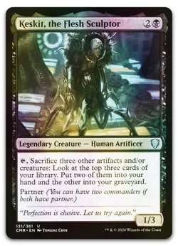 Keskit, the Flesh Sculptor #131 (Foil) (NM) Commander Legends CMR Magic MTG - Image 1