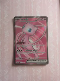 Pokemon TCG Mew ex Scarlet & Violet-151 193/165 Holo Ultra Rare - Image 1