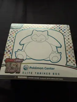 Pokemon TCG Pokemon 151 Pokemon Center Exclusive Elite Trainer Box ETB Sealed - Image 1