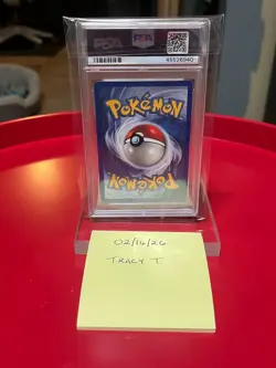 1999 POKEMON BASE SET UNLIMITED #14 RAICHU-HOLO PSA 8 - Image 2