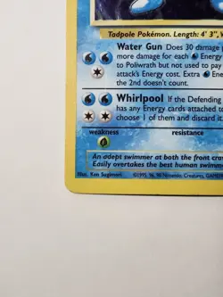 Pokemon Base Set Poliwrath Holo 13/102 Unlimited Vintage - Image 4